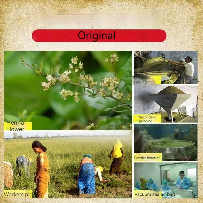 ผงเฮนน่าจากพืชธรรมชาติยาย้อมขน - Indigo Dye Kit บทวิจารณ์และราคา