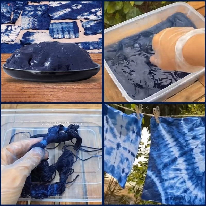ผ้าดินโคลนย้อมสีผักธรรมชาติสุด - Indigo Dye Kit บทวิจารณ์และราคา