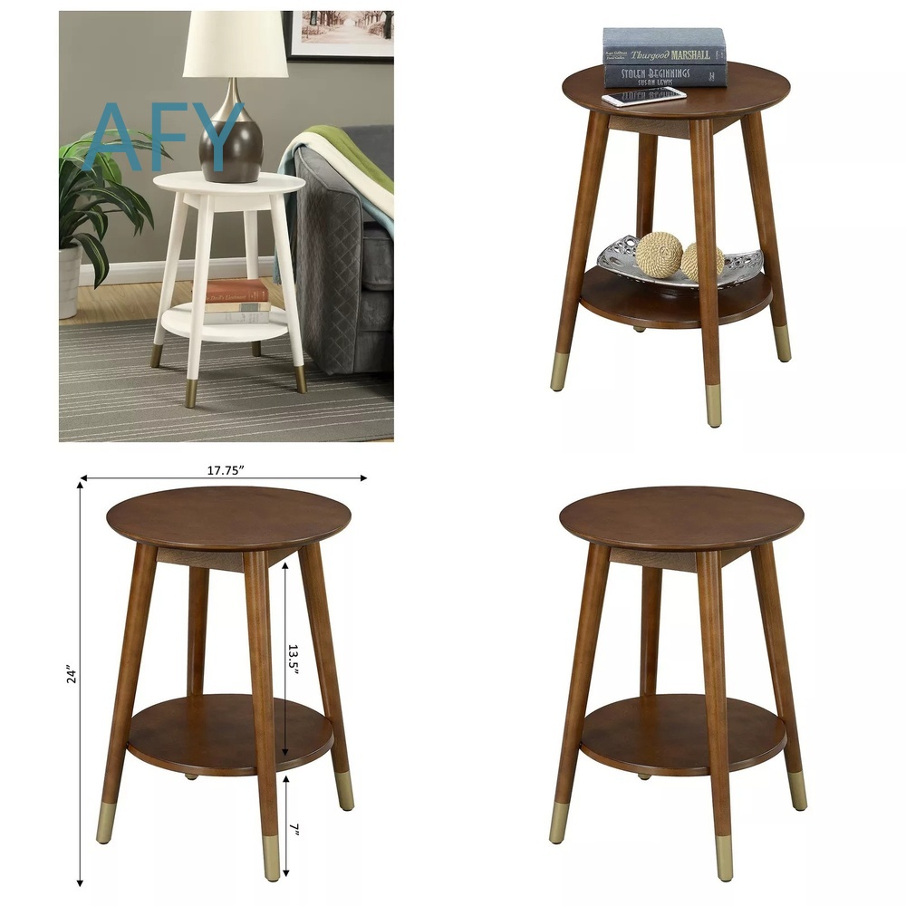 โต๊ะข้างไม้พร้อมช่องเก็บของด้า - Muji Home Storage บทวิจารณ์และราคา