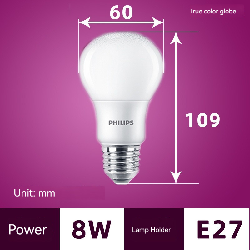 หลอดไฟ LED ความสว่างคงที่ Phil - Philips Bulb Hue บทวิจารณ์และราคา